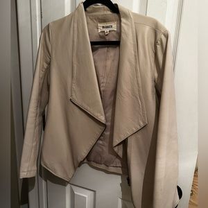 Vegan leather jacket